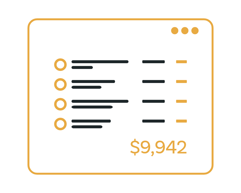 Invoice and quote